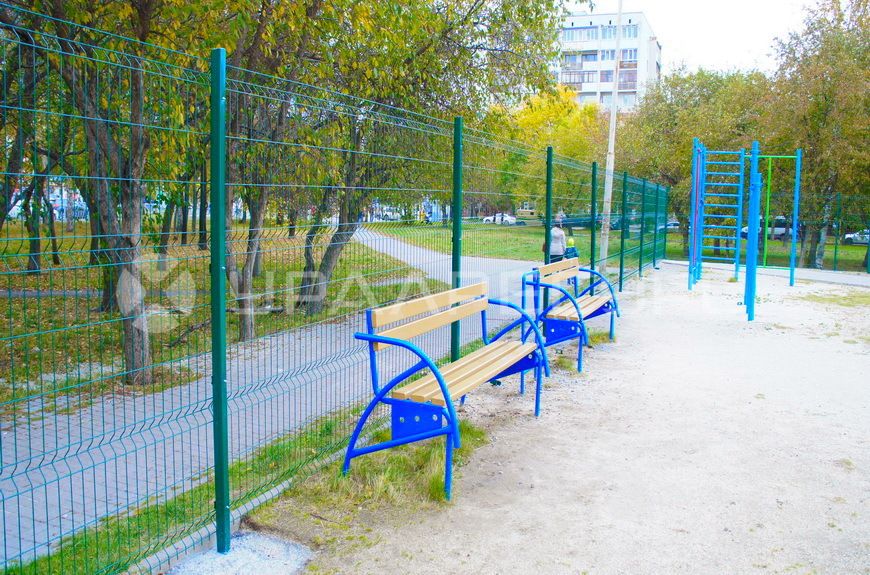 Ограждение детской игровой площадки для ТСЖ "Вертикаль"