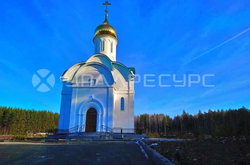 Монтаж перильных ограждений для храма на Ганиной Яме